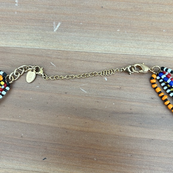Zara multicolor chunky beaded necklace - Picture 4 of 10